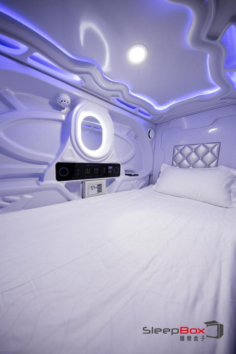 Sleepbox Hostel Taipei Bagian luar foto
