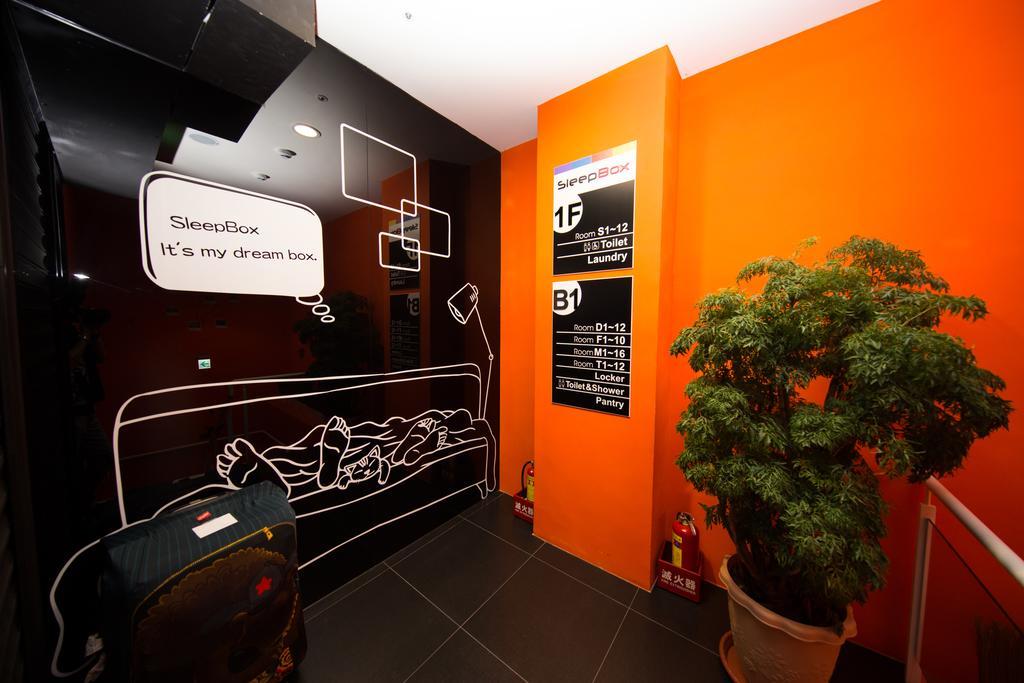 Sleepbox Hostel Taipei Bagian luar foto