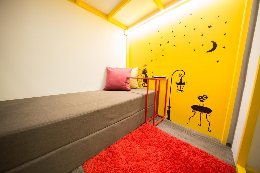 Sleepbox Hostel Taipei Bagian luar foto