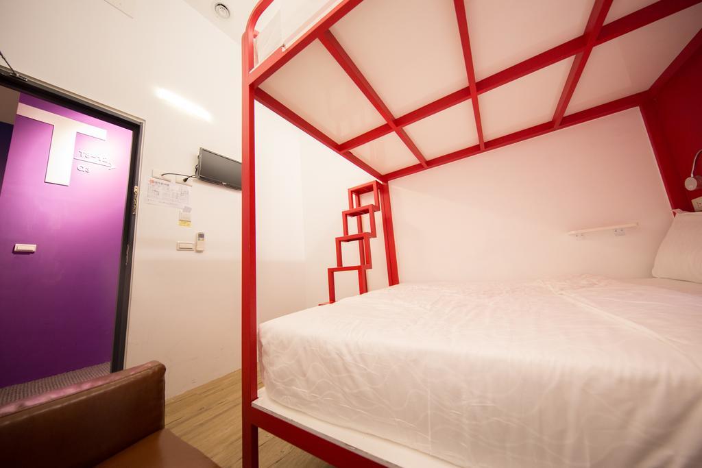 Sleepbox Hostel Taipei Bagian luar foto