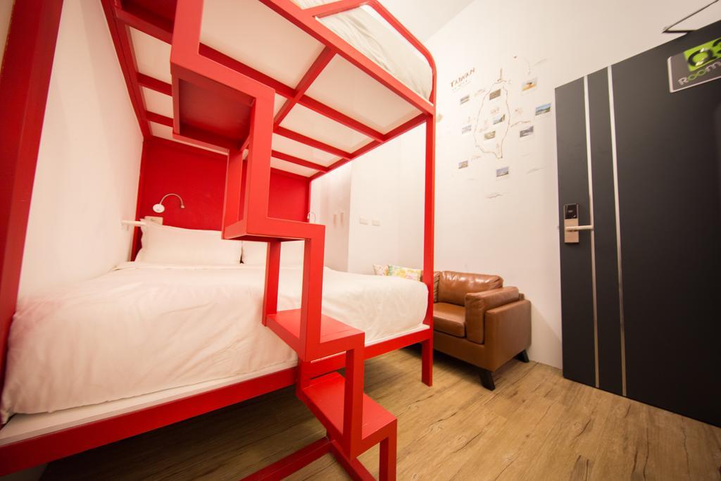 Sleepbox Hostel Taipei Bagian luar foto